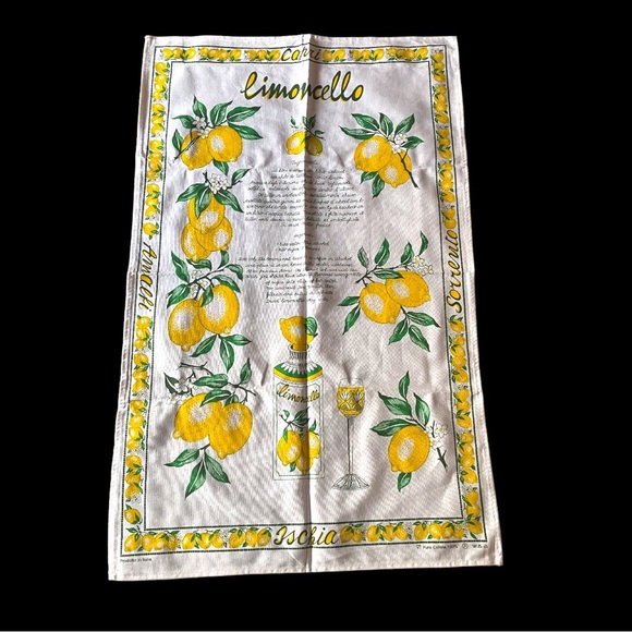 Limoncello Tea Towel- NWOT - Picture 1 of 7